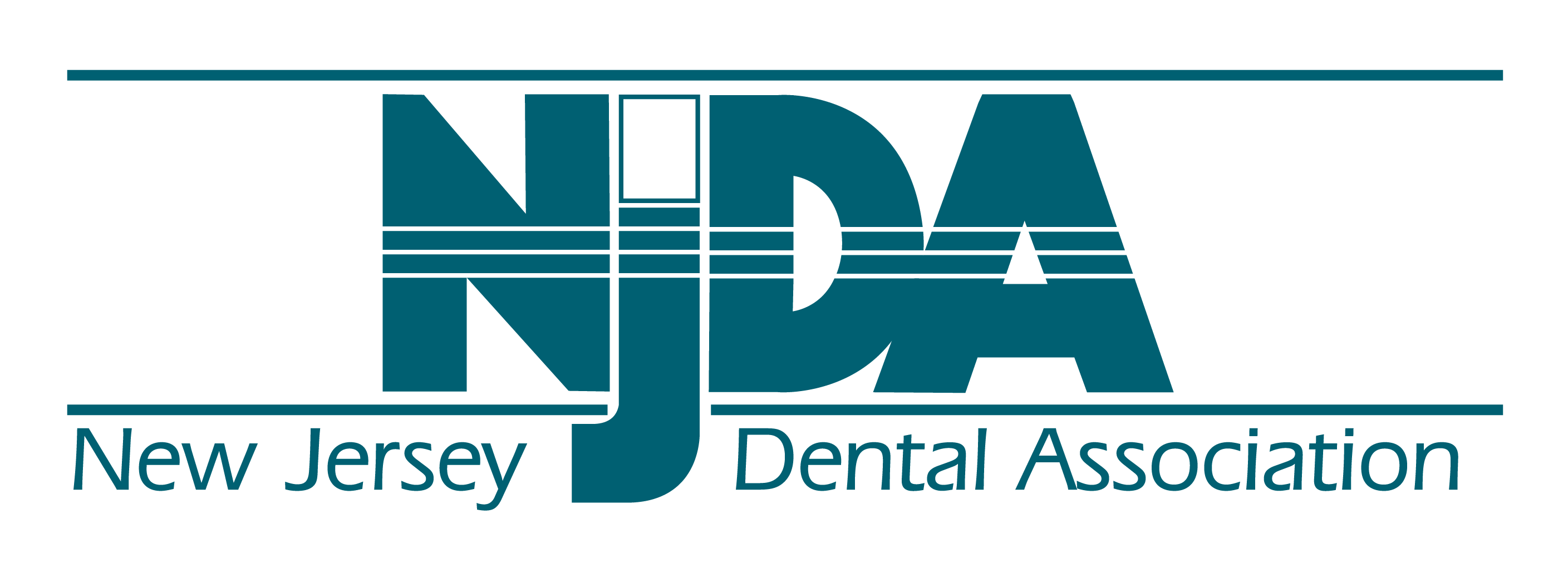NJDA logo in teal