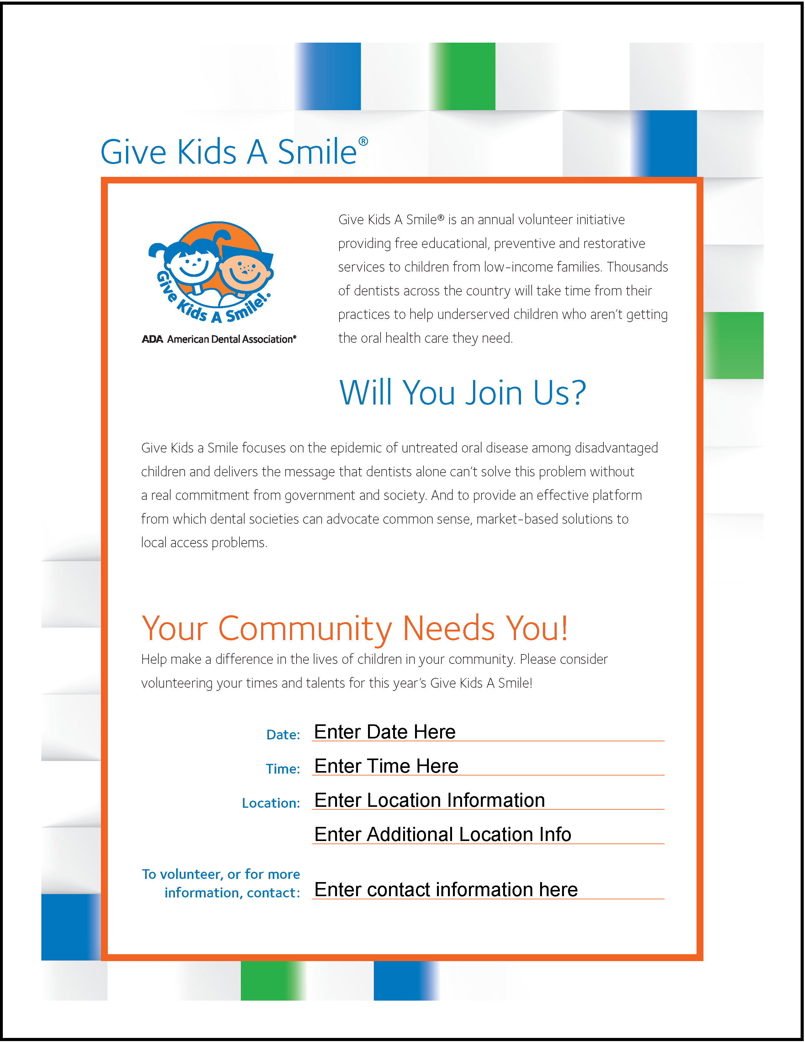 Customizable Flyers- GKAS 2025