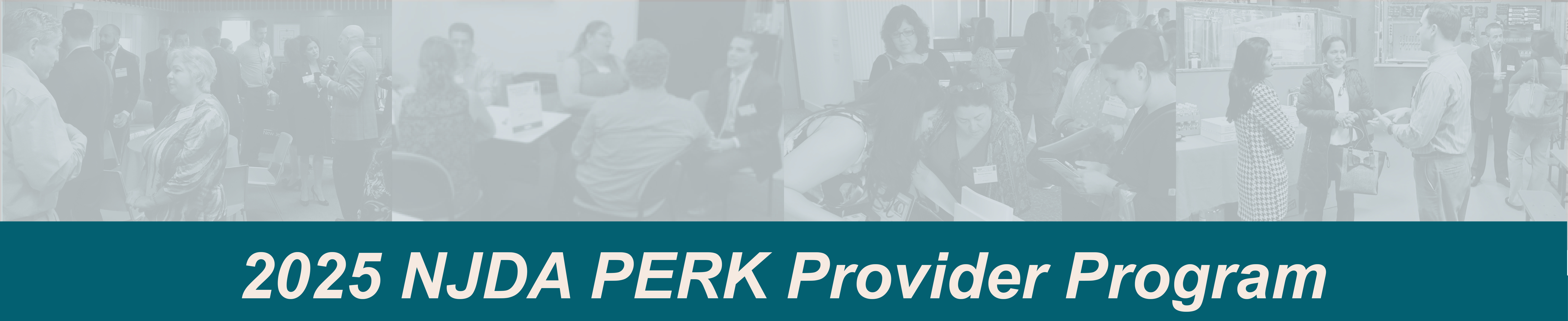 2025 NJDA PERK Provider Program Sponsorship Banner