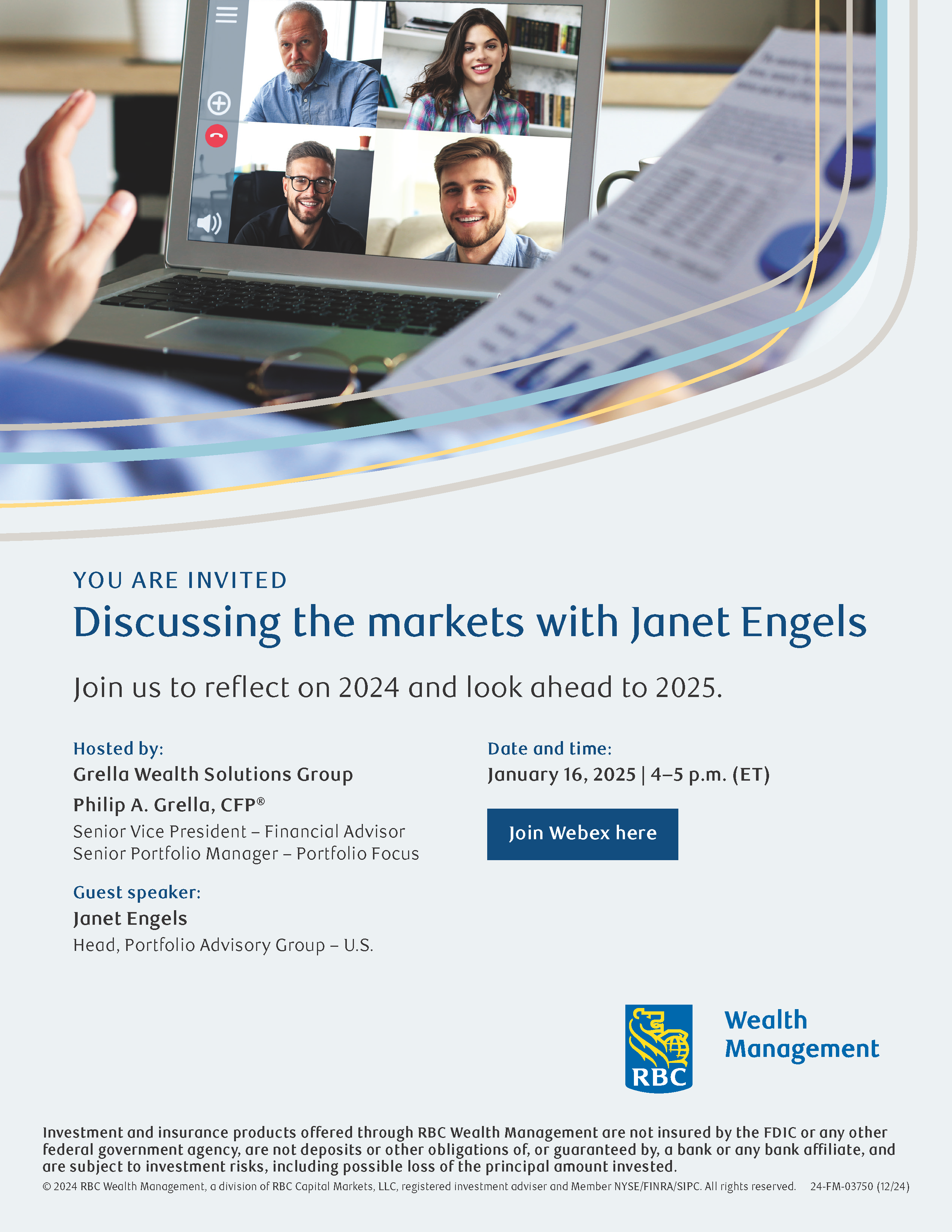 RBC Webinar- Discussing the markets with Janet Engels